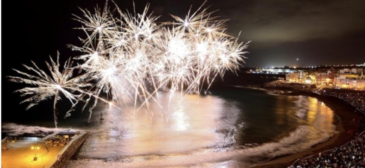 Espectacular En Primera Linea De La Playa Telde Extérieur photo